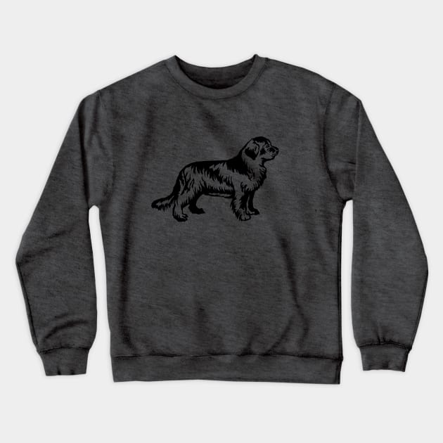 Newfoundland Dog Crewneck Sweatshirt by Mia's Designs